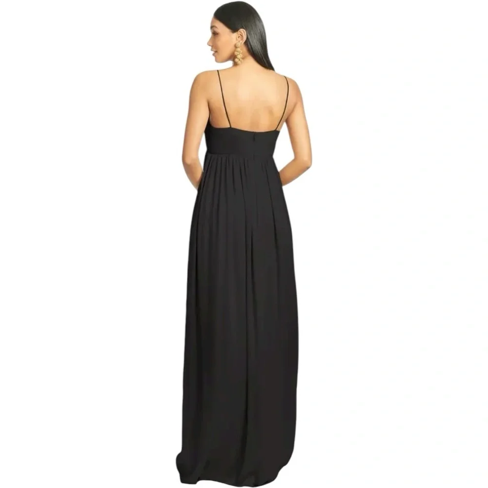 Sachin + Babi Jessica Gown in Black Size 4 - Picture 6 of 10